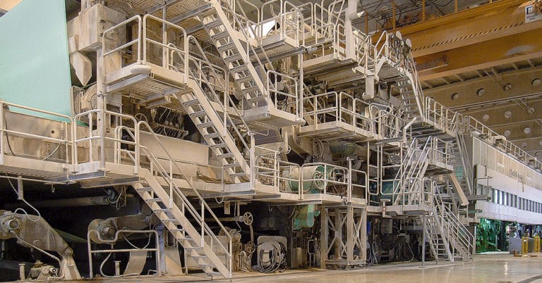 Improving roller alignment and product quality at a Quebec paper plant