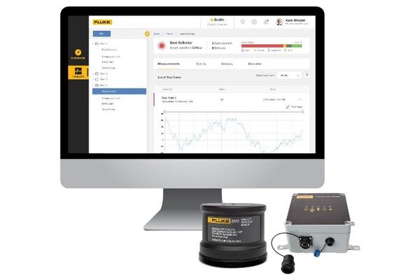 the 3563 Analysis Vibration Monitoring Sensor system connects using WiFi and Ethernet